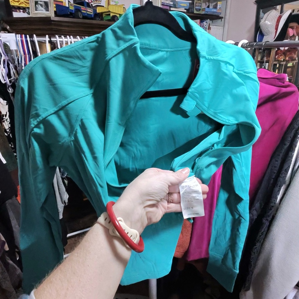 Women's Teal Bomber Jacket